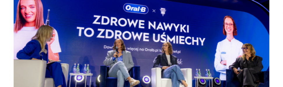 „Zdrowe nawyki to zdrowe uśmiechy” – Iga Świątek, ambasadorka Oral-B w nowej kampanii edukacyjnej