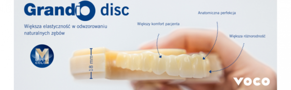 Grandio disc VOCO - jak pogodzić nowoczesność z doświadczeniem. 