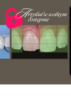 Leczenie przebarwionego zęba 11 z żywą miazgą po wcześniejszym urazie 