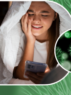 Sen, internet i zdrowie dziąseł nastolatków