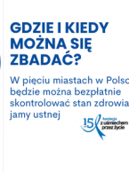 19–25 września Dni Profilaktyki Nowotworów Jamy Ustnej